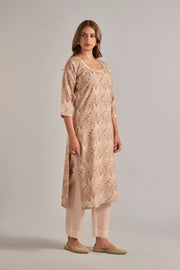 Sunaina Digital Printed Fabric Cheeku Green Kurti