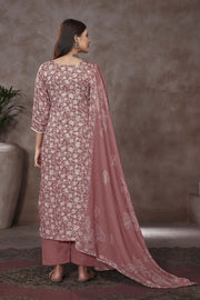 Fascinating Jaam Satin Fabric Digital Printed Suit