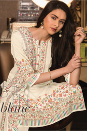 Cotton Digital Print Fancy Salwar Suit In Cream Color